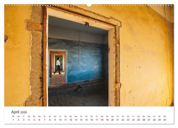 Produktbild: Kolmannskuppe Die Geisterstadt in der Sandw&uuml;ste (hochwertiger Premium Wandkalender 2026 DIN A2 quer), Kunstdruck in Hochglanz