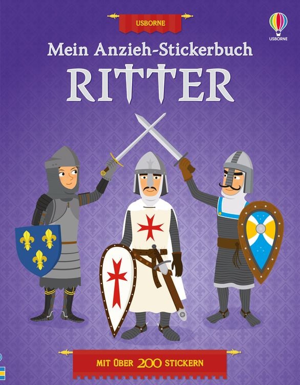 Produktbild: Mein Anzieh-Stickerbuch: Ritter