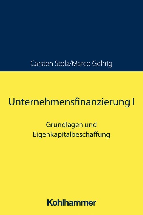 Produktbild: Unternehmensfinanzierung I