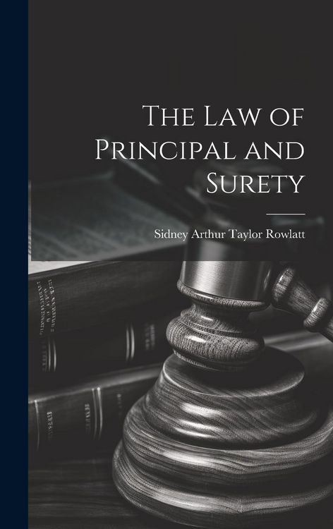 Produktbild: The Law of Principal and Surety