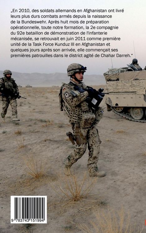 Produktbild: L'infanterie mécanisée allemande au combat en Afghanistan.