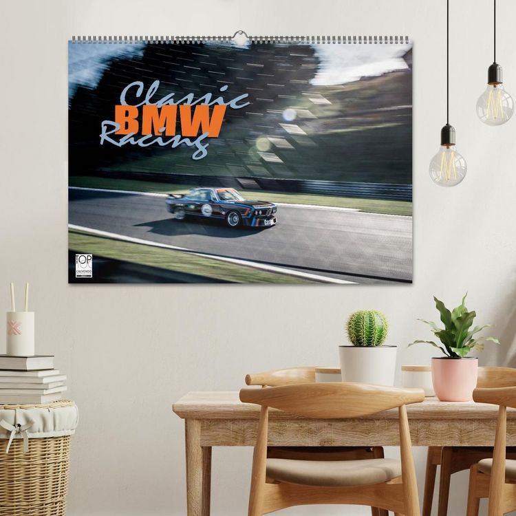 Produktbild: Classic BMW Racing (Wandkalender 2027 DIN A2 quer), CALVENDO Monatskalender