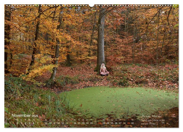 Produktbild: HAIKU AM TEICH (hochwertiger Premium Wandkalender 2026 DIN A2 quer), Kunstdruck in Hochglanz
