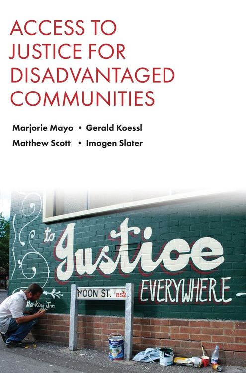 Produktbild: Access to justice for disadvantaged communities