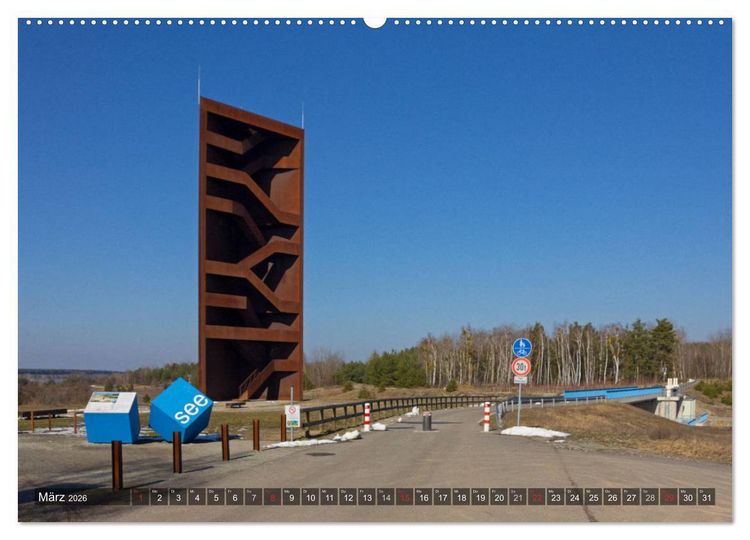 Produktbild: Seenland in der Lausitz (hochwertiger Premium Wandkalender 2026 DIN A2 quer), Kunstdruck in Hochglanz