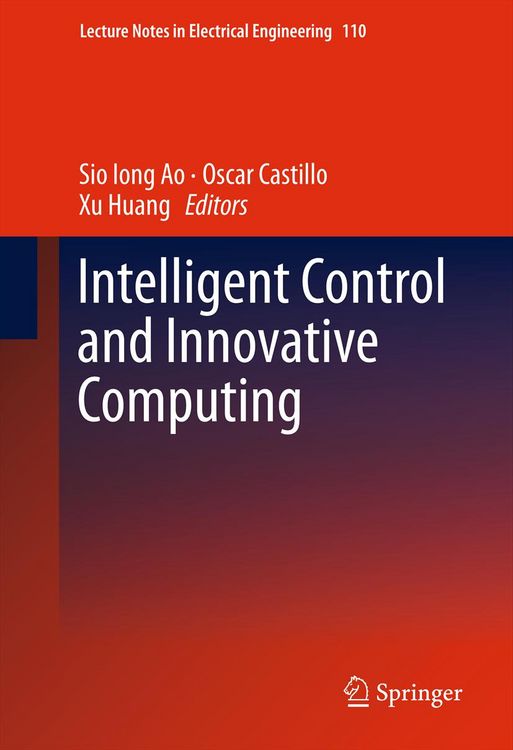 Produktbild: Intelligent Control and Innovative Computing