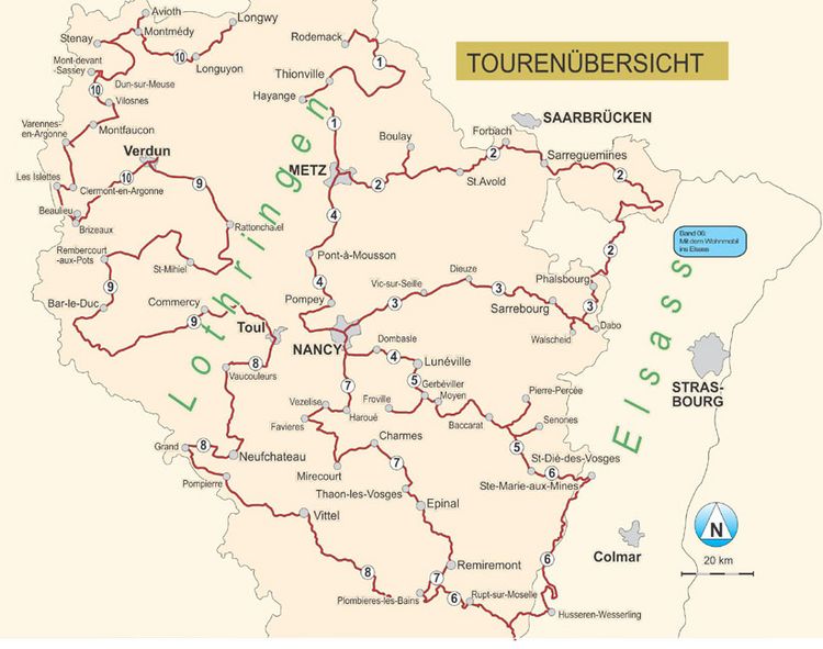 Produktbild: Mit dem Wohnmobil nach Lothringen