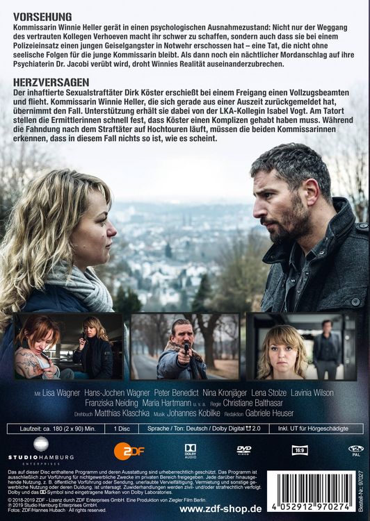 Produktbild: Kommissarin Heller - Vorsehung / Herzversagen