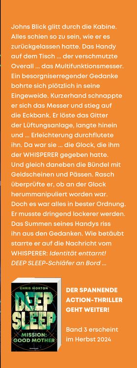 Produktbild: Deep Sleep, Band 2 - Auftrag: The Whisperer