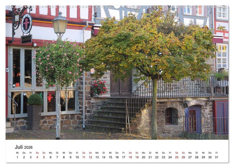 Produktbild: Idstein Perle im Taunus (hochwertiger Premium Wandkalender 2026 DIN A2 quer), Kunstdruck in Hochglanz