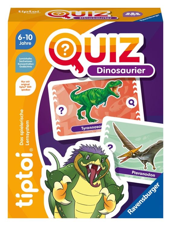 Produktbild: tiptoi&reg; Quiz Dinosaurier - ab 6 Jahre