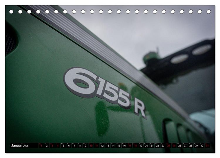 Produktbild: Agrartechnik (Tischkalender 2026 DIN A5 quer), CALVENDO Monatskalender