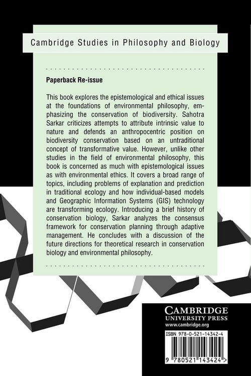 Produktbild: Biodiversity and Environmental Philosophy