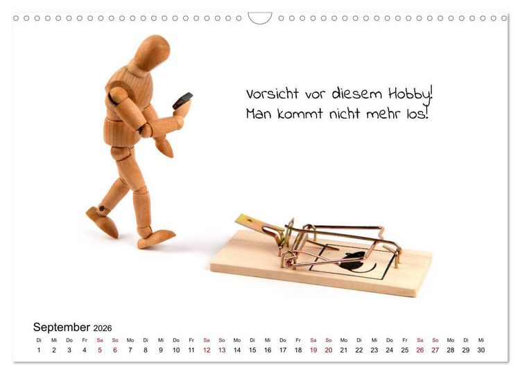 Produktbild: Ich Geocache jetzt (Wandkalender 2026 DIN A3 quer), CALVENDO Monatskalender