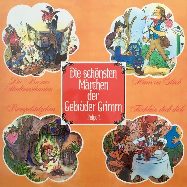 Produktbild: Die Bremer Stadtmusikanten / Hans im Glück / Rumpelstilzchen / Tischlein deck dich