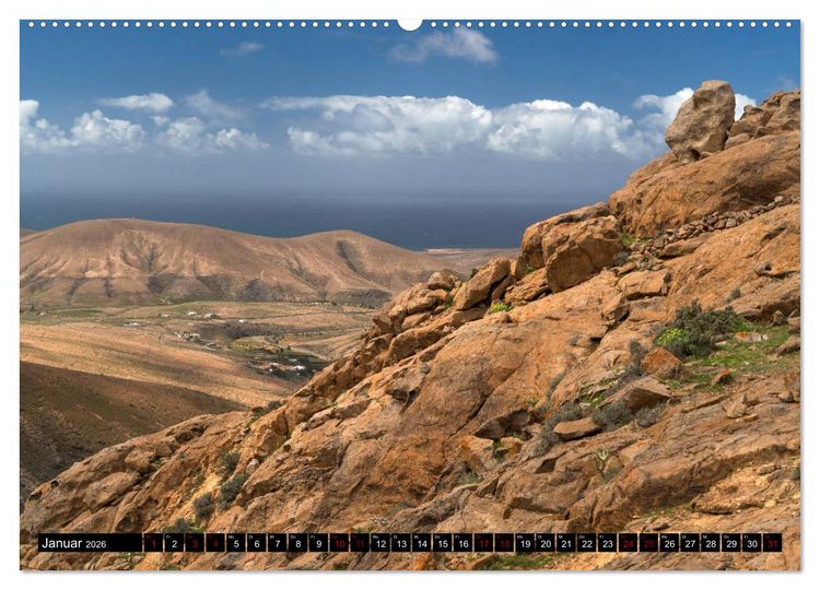 Produktbild: Fuerteventura (Wandkalender 2026 DIN A2 quer), CALVENDO Monatskalender