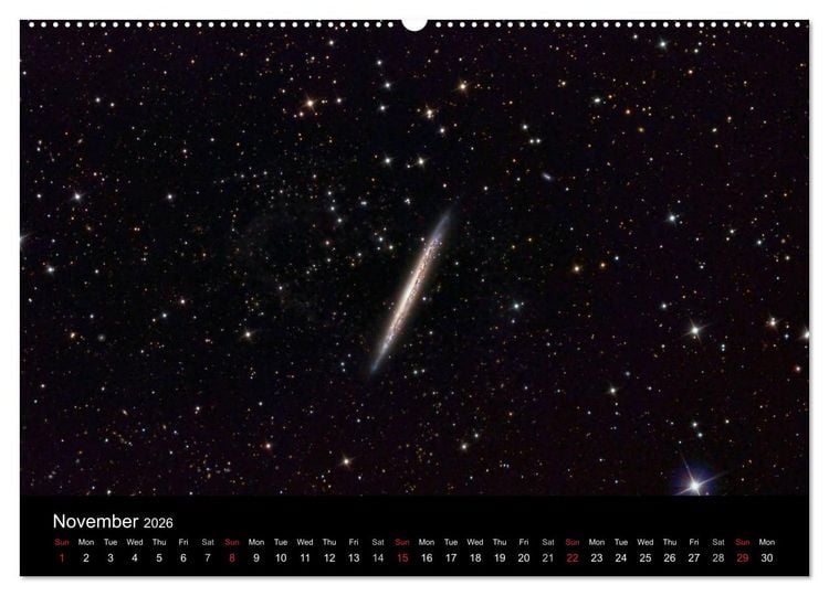 Produktbild: Deepsky (High Quality Premium Wall Calendar 2026 DIN A2 landscape),CALVENDO 12 Month Wall Calendar