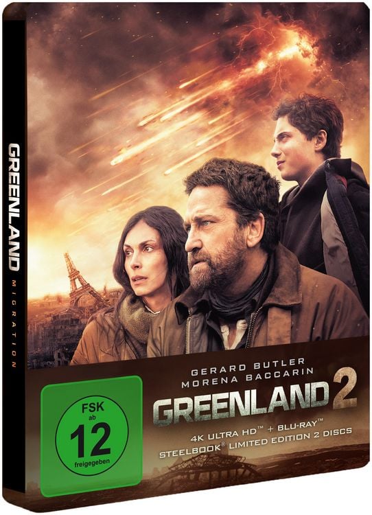 Produktbild: Greenland 2 - LImited Edition - Steelbook (4K Ultra HD) (+ Blu-ray)