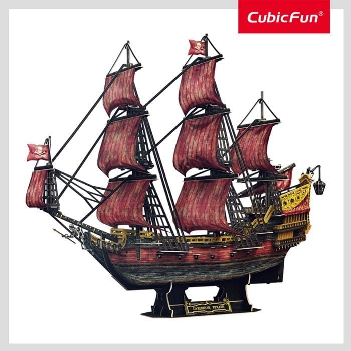 Produktbild: CUBICFUN - 3D Puzzle Queen Annes Revenge 391 Teile