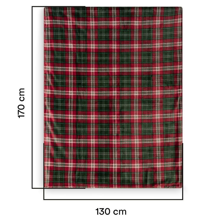 Produktbild: Karierte Decke Tartan