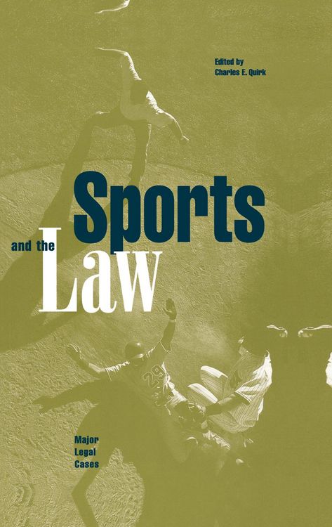 Produktbild: Sports and the Law