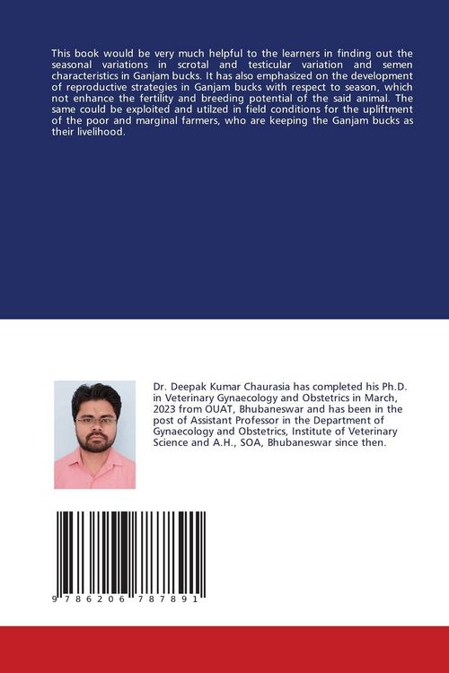 Produktbild: A Textbook on Reproduction of Ganjam Bucks
