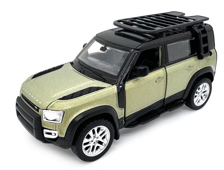 Produktbild: Land Rover Defender 110 Diecast 1:43 gr&uuml;n 2in1