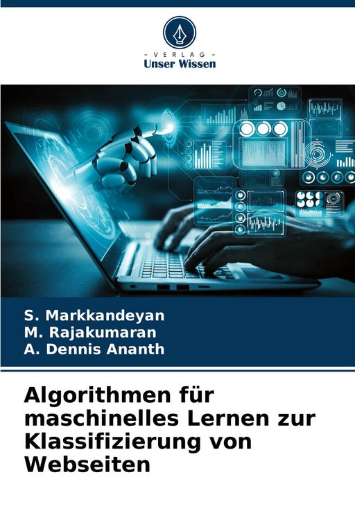 Produktbild: Algorithmen f&uuml;r maschinelles Lernen zur Klassifizierung von Webseiten