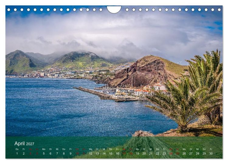 Produktbild: Madeira - Insel der Kontraste (Wandkalender 2027 DIN A4 quer), CALVENDO Monatskalender
