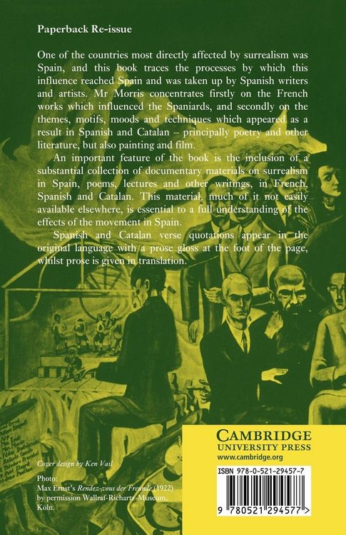 Produktbild: Surrealsm and Spain 1920 1936