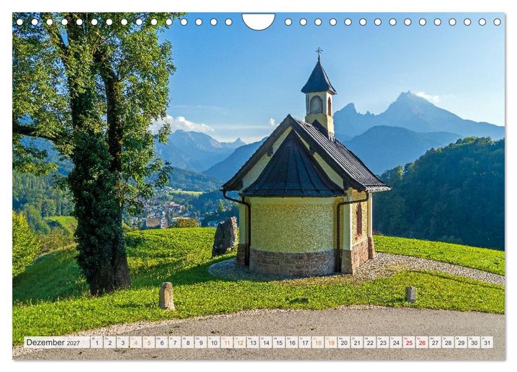 Produktbild: Berchtesgadener Land - Welt der Berge und Seen (Wandkalender 2027 DIN A4 quer), CALVENDO Monatskalender