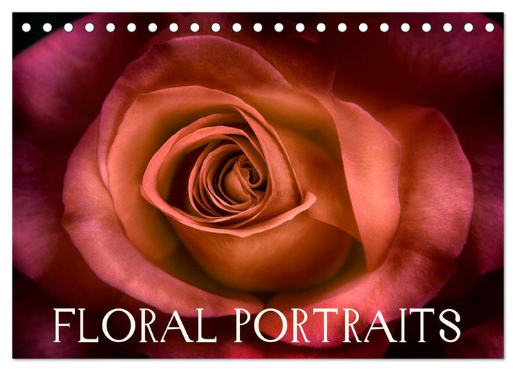 Produktbild: Floral Portraits - Blumen Impression (Tischkalender 2026 DIN A5 quer), CALVENDO Monatskalender