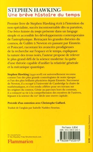 Produktbild: Une br&egrave;ve histoire du temps : du big bang aux trous noirs