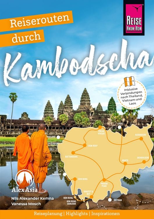 Produktbild: Reiserouten durch Kambodscha