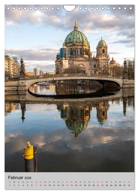 Produktbild: Blicke durch Berlin - Architektur und Atmosph&auml;re (Wandkalender 2026 DIN A4 hoch), CALVENDO Monatskalender
