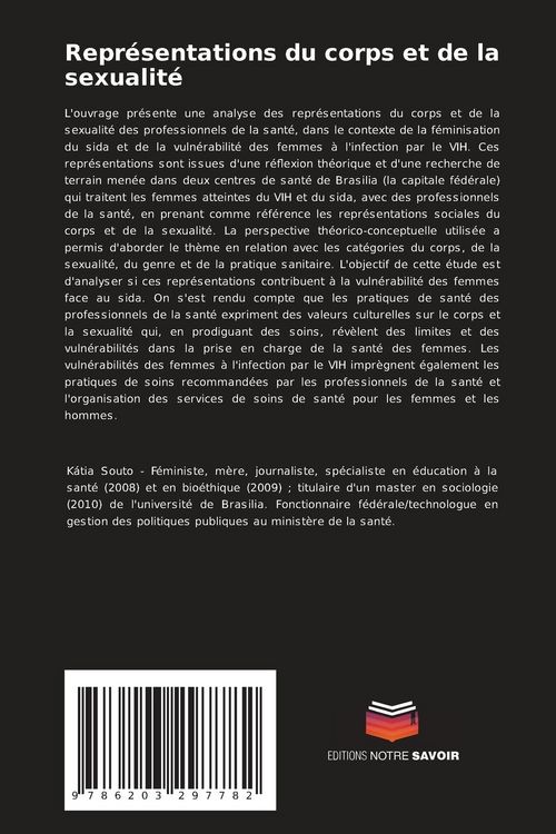 Produktbild: Repr&eacute;sentations du corps et de la sexualit&eacute;
