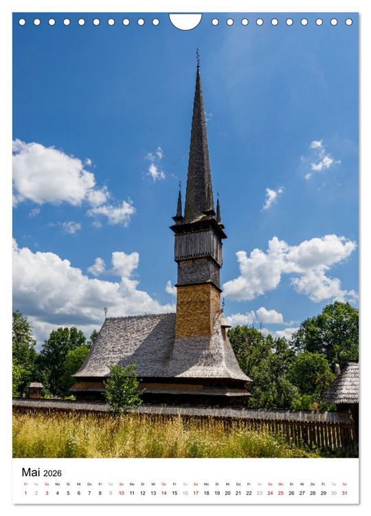 Produktbild: Wundersch&ouml;nes Maramures (Wandkalender 2026 DIN A4 hoch), CALVENDO Monatskalender