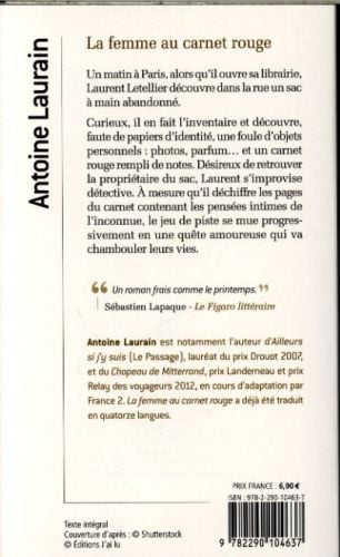 Produktbild: La femme au carnet rouge