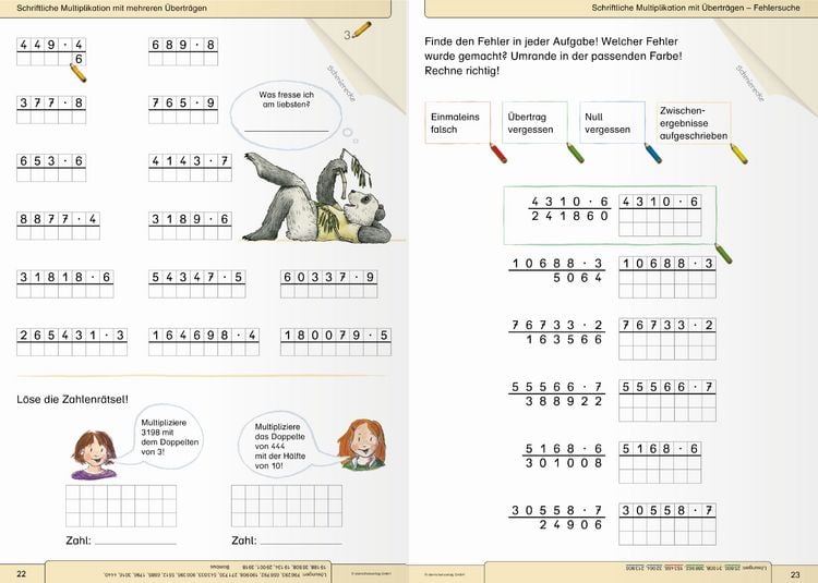 Produktbild: Ich kann schriftlich multiplizieren