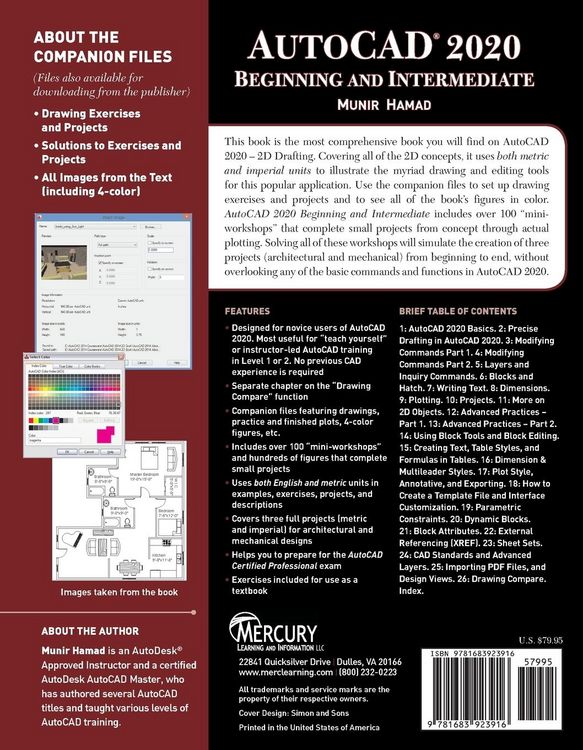 Produktbild: AutoCAD 2020. Beginning and Intermediate