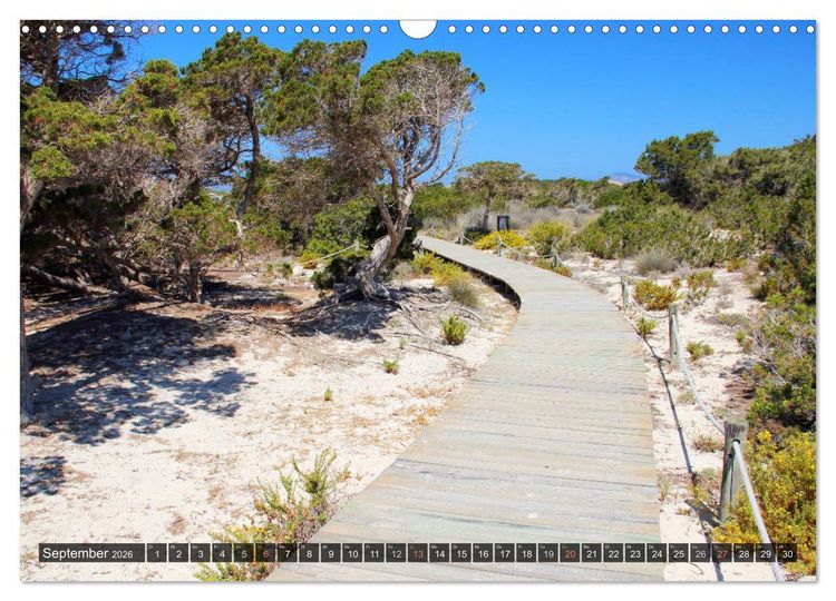 Produktbild: Formentera - Urlaub f&uuml;r die Seele (Wandkalender 2026 DIN A3 quer), CALVENDO Monatskalender