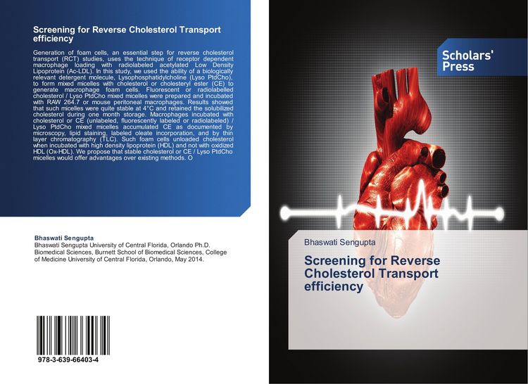 Produktbild: Screening for Reverse Cholesterol Transport efficiency