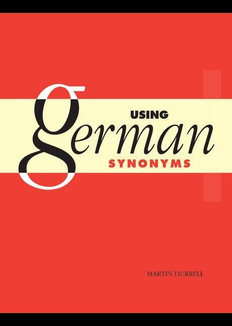 Produktbild: Using German Synonyms