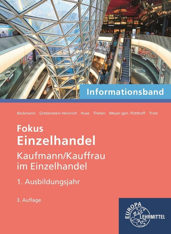 Produktbild: Fokus Einzelhandel, 1. Ausbildungsjahr