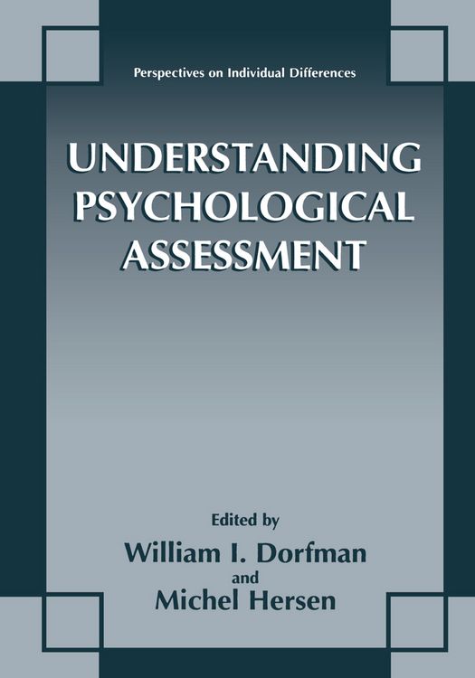 Produktbild: Understanding Psychological Assessment