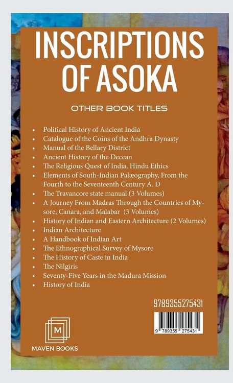 Produktbild: Inscriptions Of Asoka