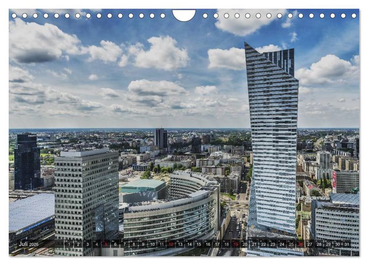 Produktbild: Ein Wochenende in Warschau (Wandkalender 2026 DIN A4 quer), CALVENDO Monatskalender
