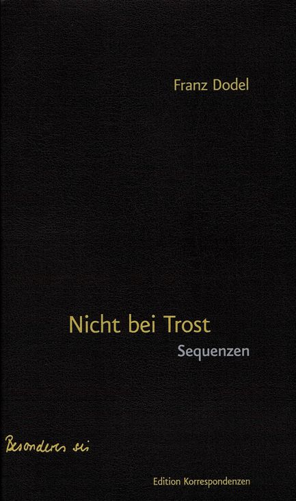 Produktbild: Nicht bei Trost - Sequenzen