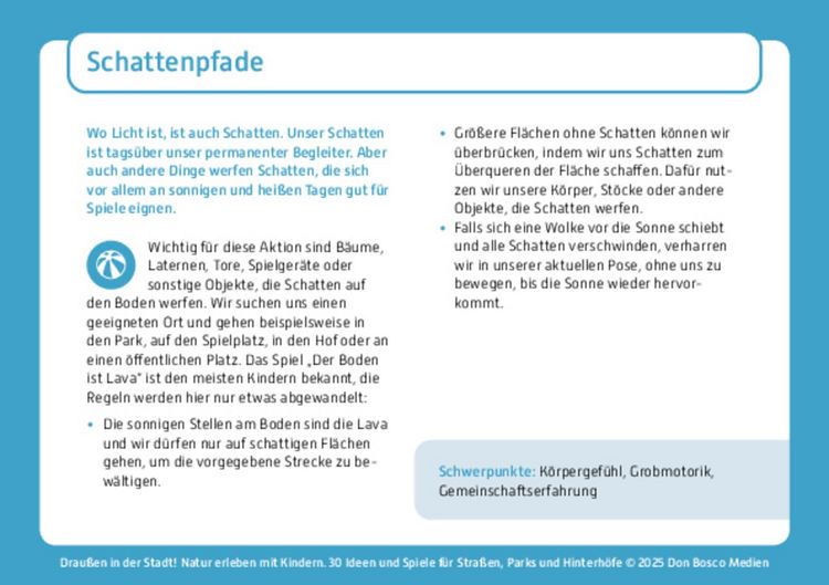 Produktbild: Drau&szlig;en in der Stadt!