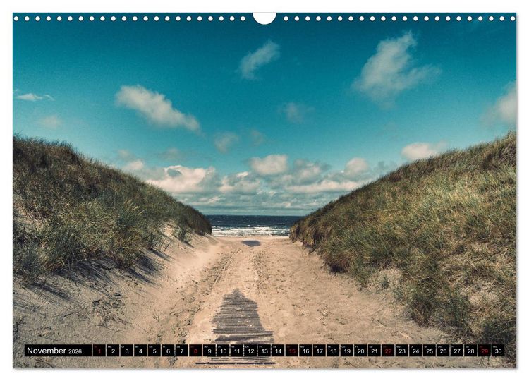 Produktbild: Mein Jahr auf Norderney (Wandkalender 2026 DIN A3 quer), CALVENDO Monatskalender